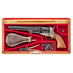 Eng'd Pres. Navy Arms M.1851 Perc. Revolver