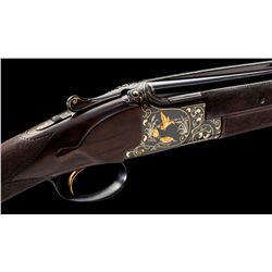 Angelo Bee Eng'd Browning M.25 O/U Shotgun