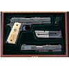 Image 10 : Eng'd/Gold Inlaid Colt Gov't Model & Conv. Kit