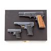 Image 1 : Browning 3-Gun Set: Hi-Pwr, M.1955 & Baby Browning