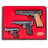 Image 2 : Browning 3-Gun Set: Hi-Pwr, M.1955 & Baby Browning