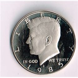 1985-S Proof Kennedy Half