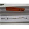 Image 1 : Multi-gemstone & diamond tennis bracelet