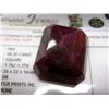 Image 2 : Museum size emerald cut 68 carat certified ruby