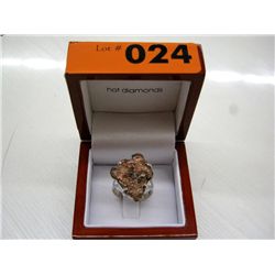 Custom made sterling silver ring