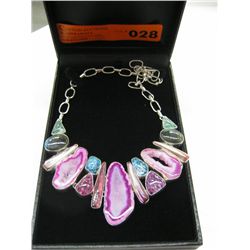 Custom made evening necklace