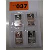Image 1 : 4x .999 solid silver mint sealed bars