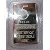Image 2 : 4x .999 solid silver mint sealed bars