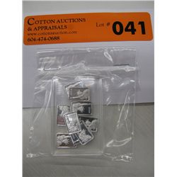 10x US Liberty .999 silver bars