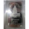Image 2 : Solid silver Independence Hall art bar