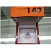 Image 1 : Tanzanite ring, flower-shape design