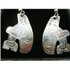 Image 2 : New earrings, First Nations Killer Whale design