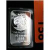 Image 2 : .999 solid silver "Mayflower" art bar with box