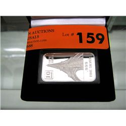 Rare Eiffel Tower .999 silver bar with box
