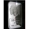 Image 2 : Native headdress .999 solid silver art bar