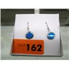 Image 1 : New sterling silver fire opal earrings