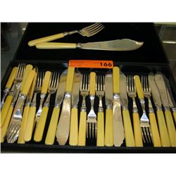 Vintage fish serving set by Mappin & Webb