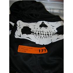 2 x Brand new skull balaclavas