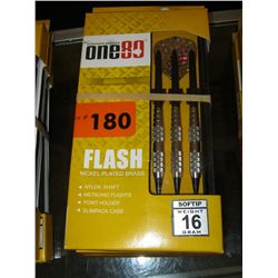 3x darts - one80 soft tip 16 g