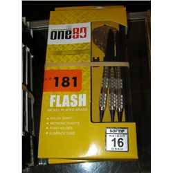 3x darts - one80 soft tip 16 g