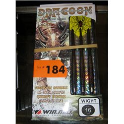 3x darts - Dragoon soft tip 16g