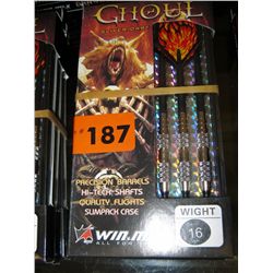 3x darts - Ghoul sliver dart soft tip 16g