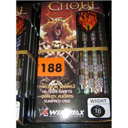 3x darts - Ghoul sliver dart soft tip 16g