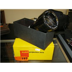 Vintage Kodak projection lens in box