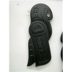 Native carved wall plaque