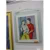 Image 1 : Framed print "The Lovers" by Pablo Picasso