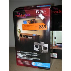 Low profile TV wall mount