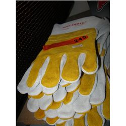 Five packs of welding gloves