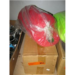 Box of ball caps