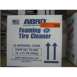 Abro foaming tire cleaner