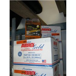 Abro concentrate wash and carnauba wax