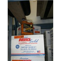Abro concentrate wash and carnauba wax
