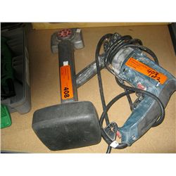Carpet kicker & Bosch two speed drill