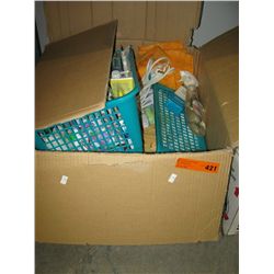 Large box of misc. household items