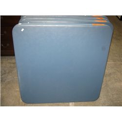 Square new metal card table