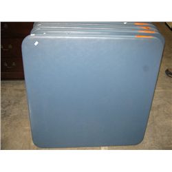 Square new metal card table