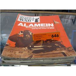Stack of Purnell's vintage magazines