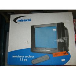 13" Misaki TV with remote