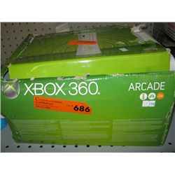 Xbox 360 arcade in box