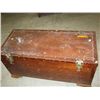Image 1 : Antique trunk and contents
