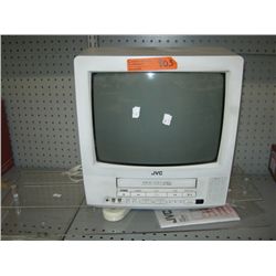 JVC four head VCR combo with remote