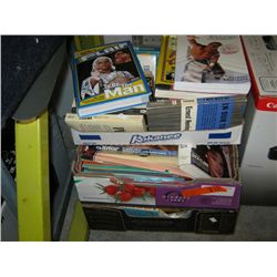 Three boxes of books - assorted titles