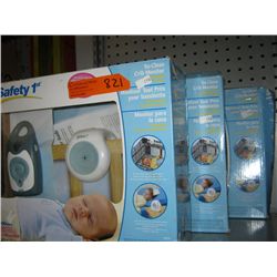 Three crib monitors by Safety first - new in box