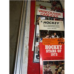 Five hockey books