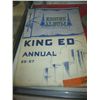 Image 1 : Two 1950's King Ed High school yearbooks