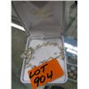 Image 1 : Estate .925 silver anklet, 7.5 grams